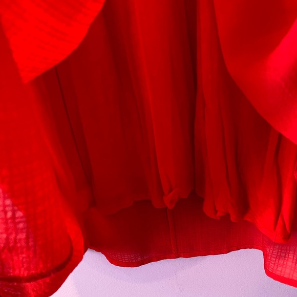 Cold Should Ruffle Wrap Dress - Picture 5 of 10